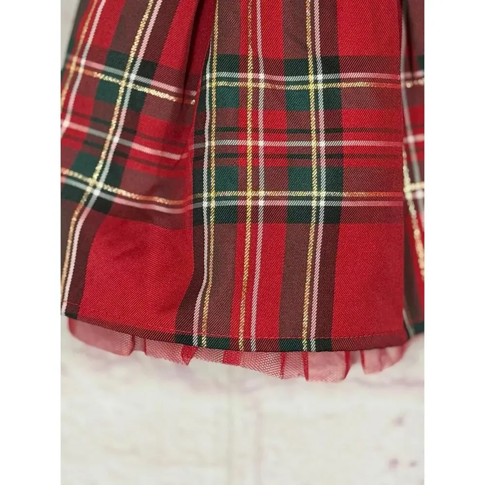 The Children's Place 2T Plaid Holiday Dress NWT